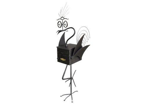 Briefkasten Vogel Schmiedeisen